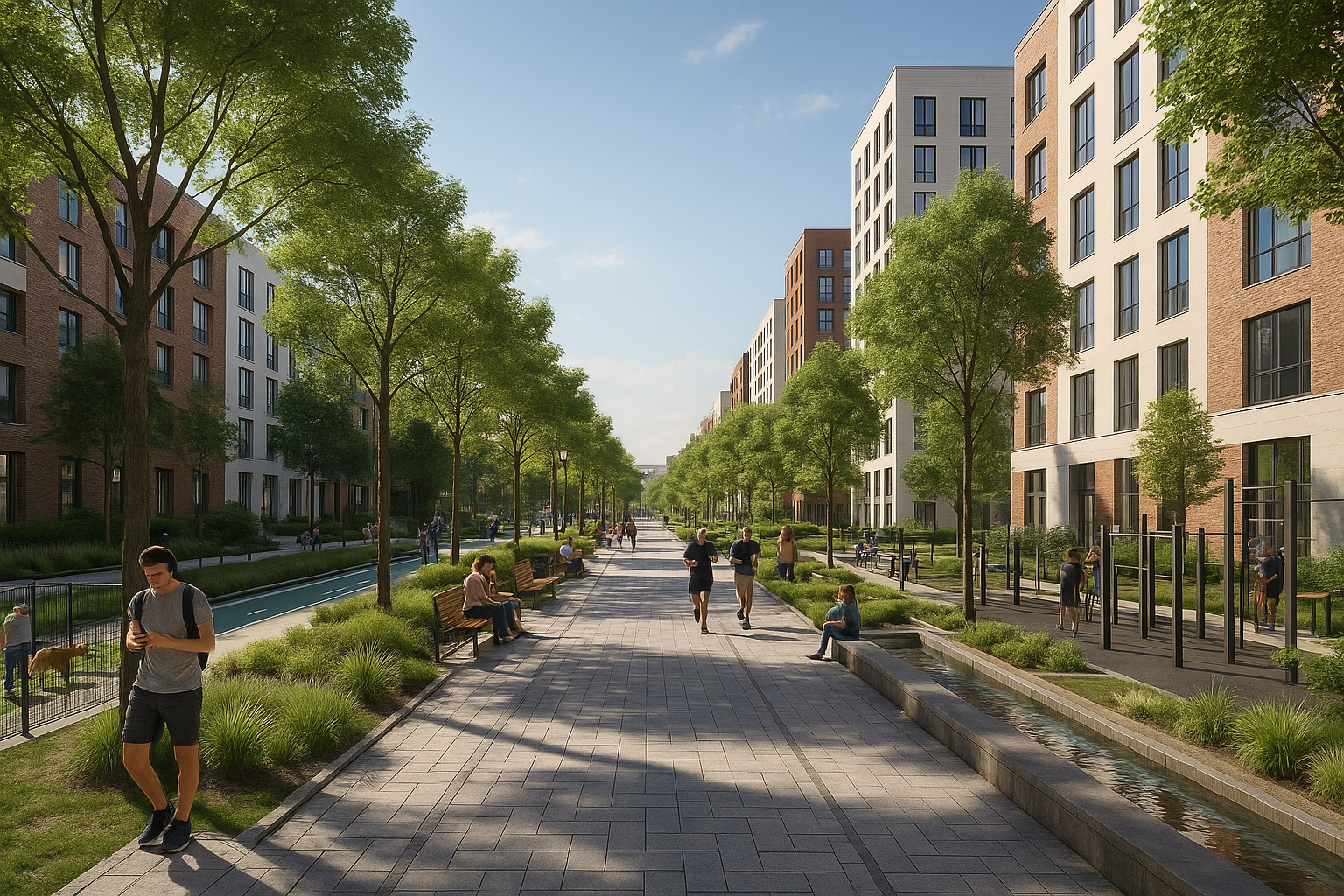 Кухня прямая с витриной на Сенной